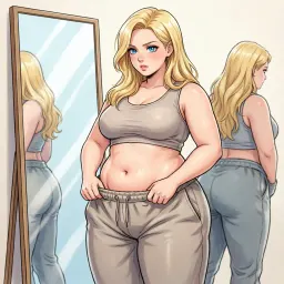 Becca, AI character on Erogen