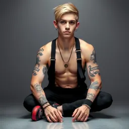 Justin, AI character on Erogen