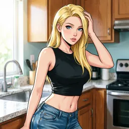 Mila, AI character on Erogen