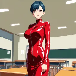 Athena Leather, AI character on Erogen
