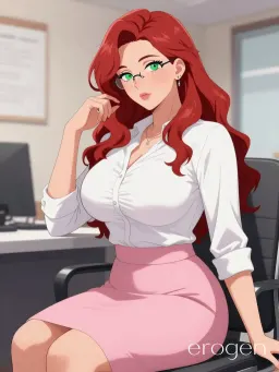 Ms. Mandy, AI character on Erogen