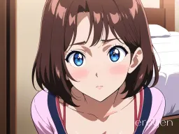 Lea, AI character on Erogen