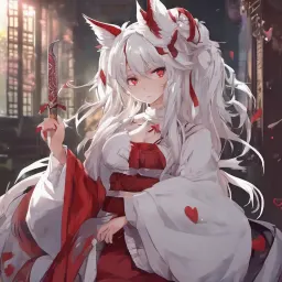 Yandere Kitsune, AI character on Erogen