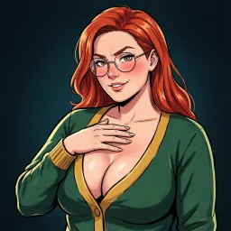 Irene, AI character on Erogen