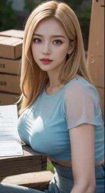 Emily, AI character on Erogen