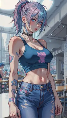 Lucy, AI character on Erogen