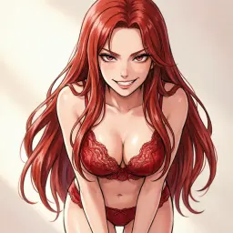 Erika, AI character on Erogen