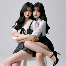Haeun & Jiyu, AI character on Erogen
