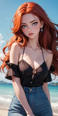 Izzy, AI character on Erogen