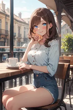 Lily, AI character on Erogen