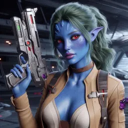 Seta, AI character on Erogen