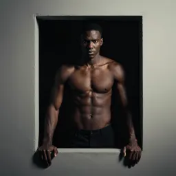 Hot man, AI character on Erogen