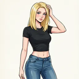 Alissa, AI character on Erogen