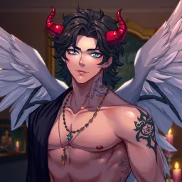 Lucifer, AI character on Erogen