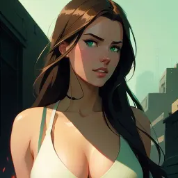 Lily, AI character on Erogen