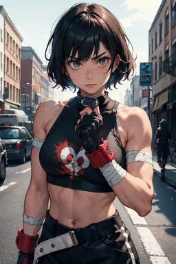 Mika, AI character on Erogen
