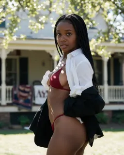 Ayana Mensah - Your Sorority Rival, Two Doors Down, AI character on Cherrypop
