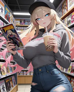 Lucy Laroux: Ask Me About The Comic Book, AI character on OurDream AI