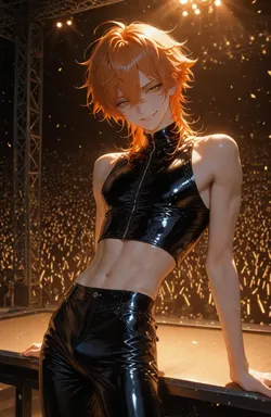 Leo: The Centre of the Idol Group, NOX, AI character on JuicyChat AI