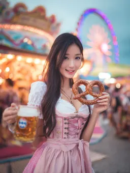 Mei Lin, AI character on FantasyGF
