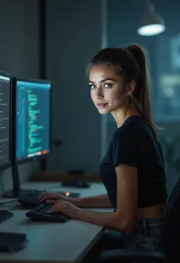 Lena Wolff, AI character on Secret Desires
