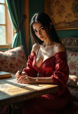 Aisha Khoury, AI character on Secret Desires