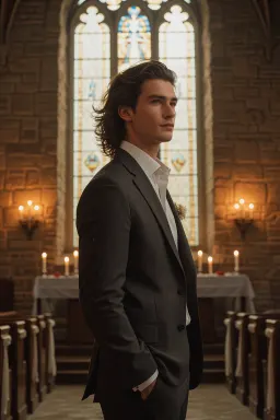 Caspian Aldric, AI character on Secret Desires