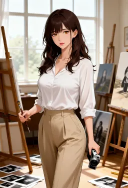 Kurosawa Rina, AI character on Secret Desires