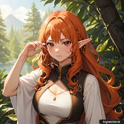 Aelirynn E'lyndor, AI character on Nectar AI