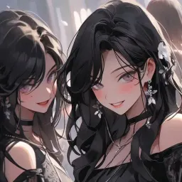 4 Goth roommates, AI character on SpicyChat AI