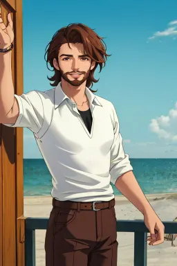 Elias Winters, AI character on Candy.ai