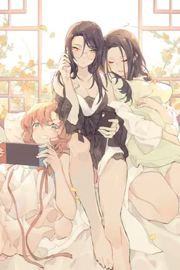 Besties Sleepover, AI character on SpicyChat AI