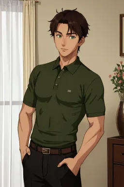 Ji-Ho Kim, AI character on Candy.ai
