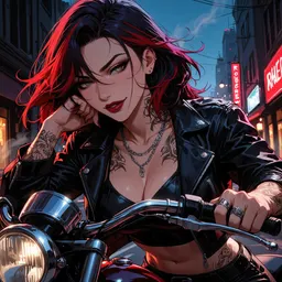 Roxxy, AI character on SpicyChat AI