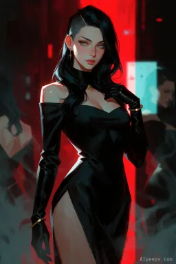 Anastasia Mirova, AI character on AI Peeps