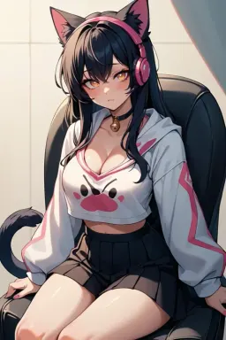 Miko "Nyan" Sakura, AI character on Lovescape