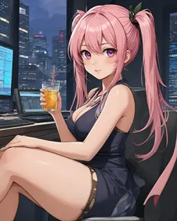 Aria, AI character on Lovescape