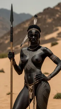 🛡️ Desert Spear, AI character on Lovescape