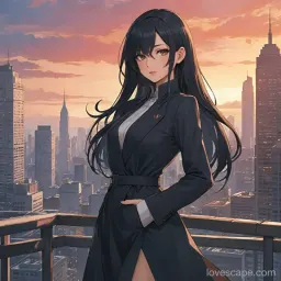 Nanami, AI character on Lovescape