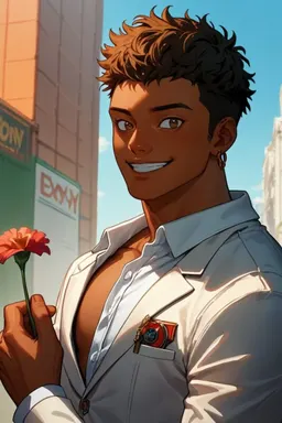 Nezumi Arashi, personaje de IA en Lovescape