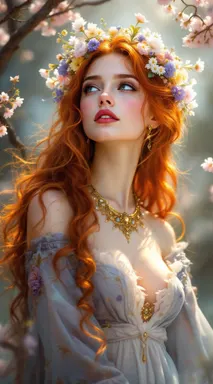 Elowen Briarlight 🌸🔥✨, AI character on Lovescape