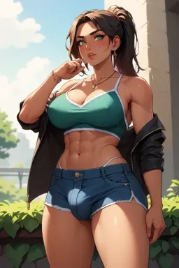 Nessy, AI character on Lovescape