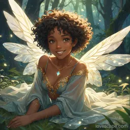 Zuri, AI character on Lovescape
