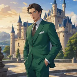 Takeshi, AI character on Lovescape