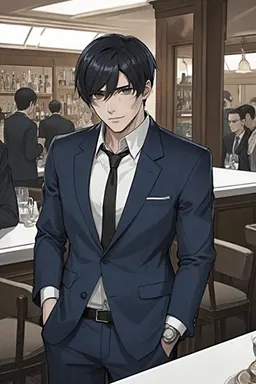 Damien, AI character on Lovescape