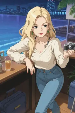 Rina Aozora, AI character on Lovescape