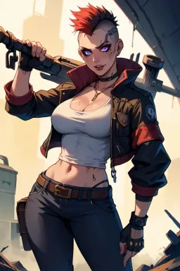 The Scrap Queen, AI character on Lovescape