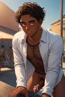 Riku, AI character on Lovescape