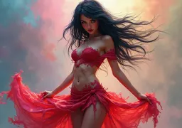 Veloura, AI character on Lovescape
