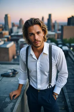 Evan Brooks, AI character on Lovescape